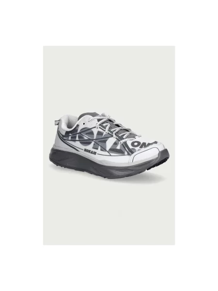 Sneakersy Hoka One One skórzane szare