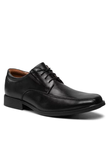 Nizki čevlji Clarks črna