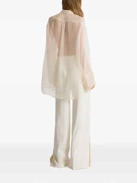 Cămașă Alberta Ferretti transparente
