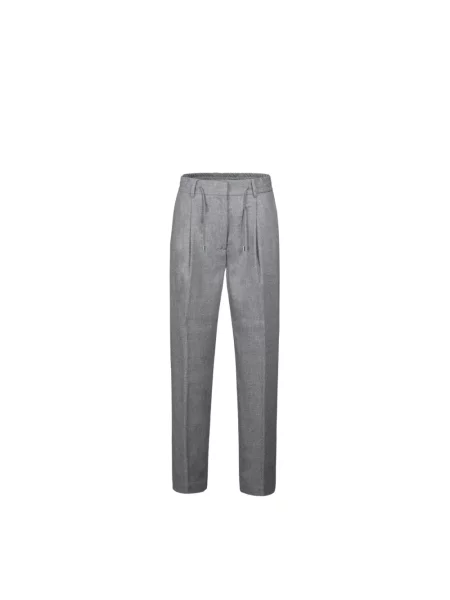 Spodnie Moorer wełniane szare