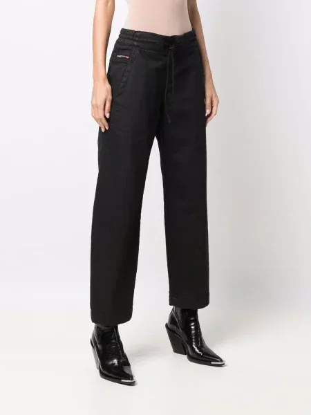 Blugi boyfriend Diesel Krailey negru