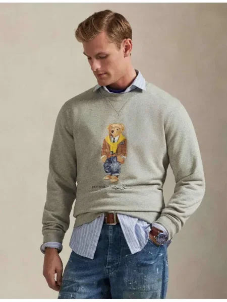 Geacă Polo Ralph Lauren clasică gri