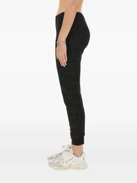 Pantaloni Moschino cu imagine negru
