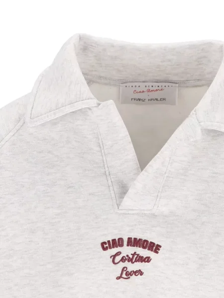 Суитчър Giada Benincasa бродиран сиво