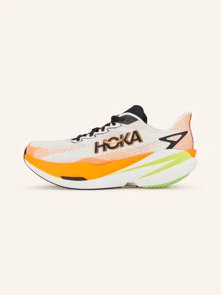 Hoka Buty Do Biegania Mach x3 orange białe