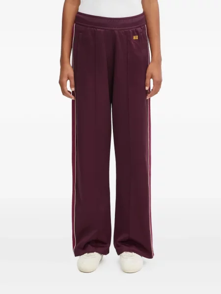 Pantaloni Wales Bonner cu dungi roșu