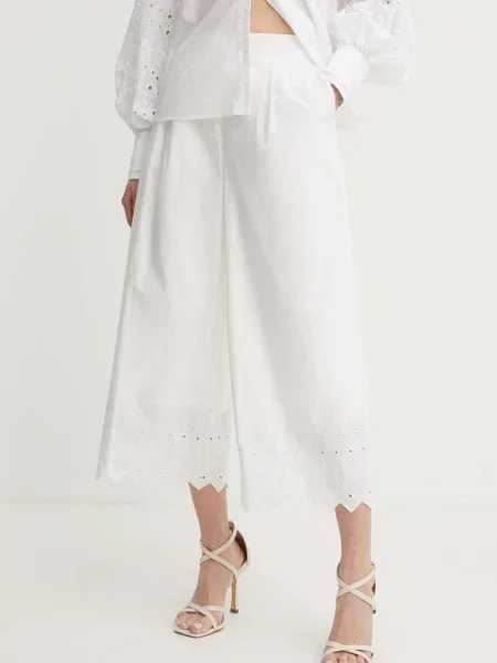 Hlače Karl Lagerfeld bež