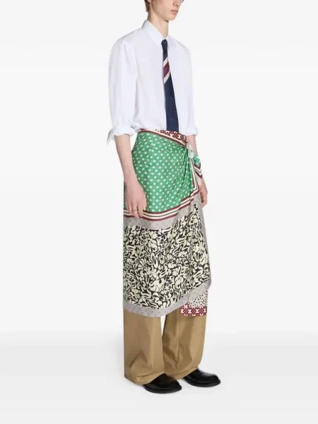 Cămașă Dries Van Noten clasică alb