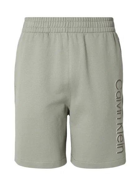 Calvin Klein Nohavice / svetlohnedá / biela béžová
