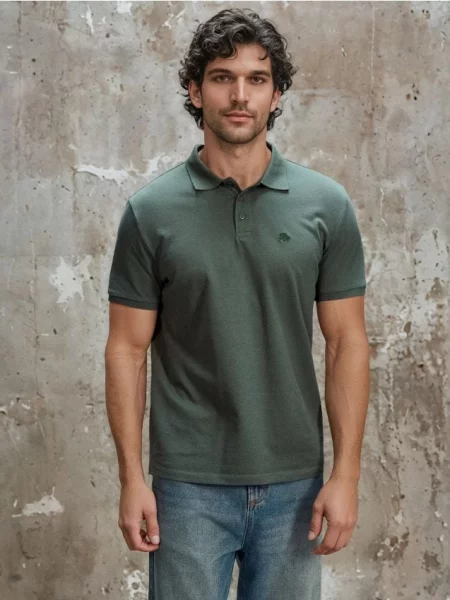 Sinsay polo tričko zelená