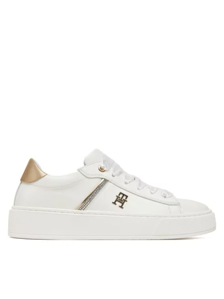 Sneakersy Tommy Hilfiger białe