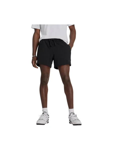 Szorty New Balance frotte czarne