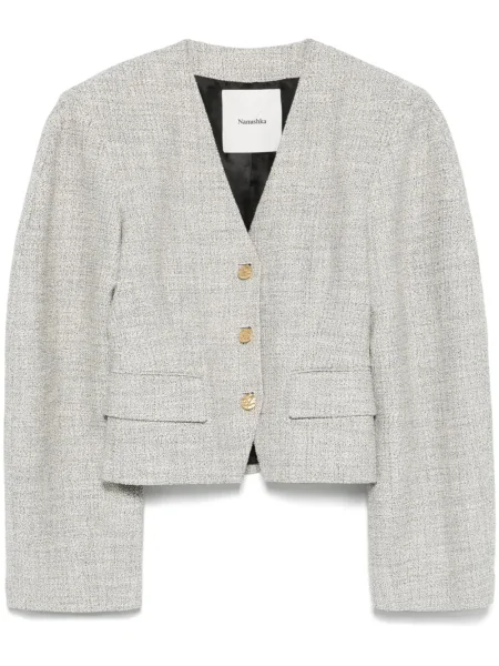 Kurtka Nanushka biała