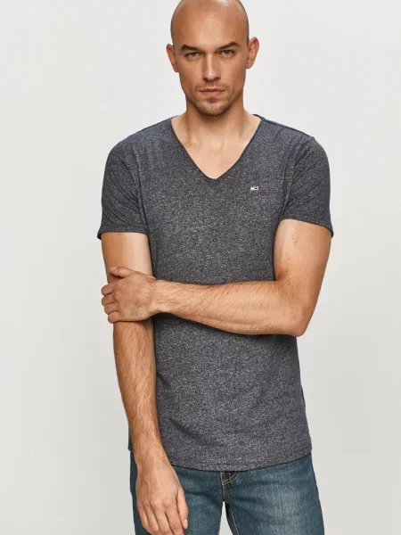 Tommy Jeans Tričko šedé