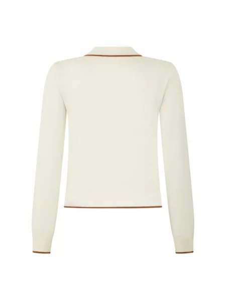 Kardigan Max Mara Studio wełniany biały