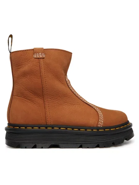 Dr. Martens Aulinukai ZEBZAG RIGGER BOOT WARM LINED ruda
