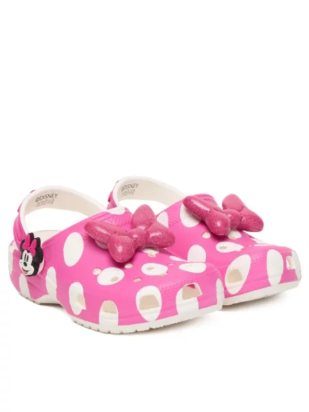 Детские сабо Crocs розовые