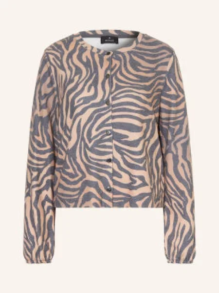 Monari Jerseyová Bunda velbloudí / černá šedá