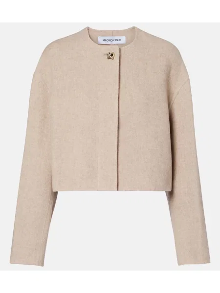 Geacă Veronica Beard de lână bej