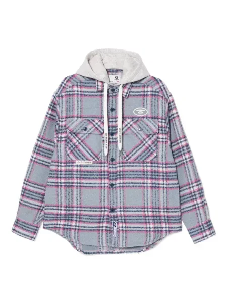 Geacă Aape By A Bathing Ape cu broderie gri