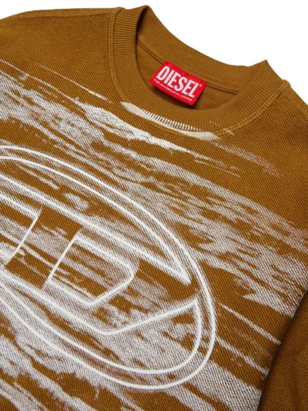 Sweter dziecięcy Diesel brązowy