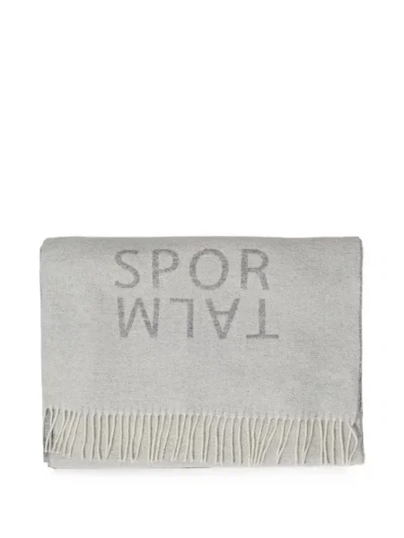 Fular Sportalm cu franjuri gri
