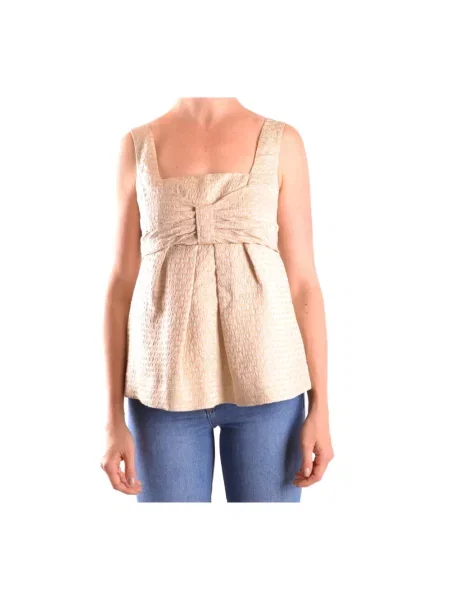 Top See By Chloe beżowy