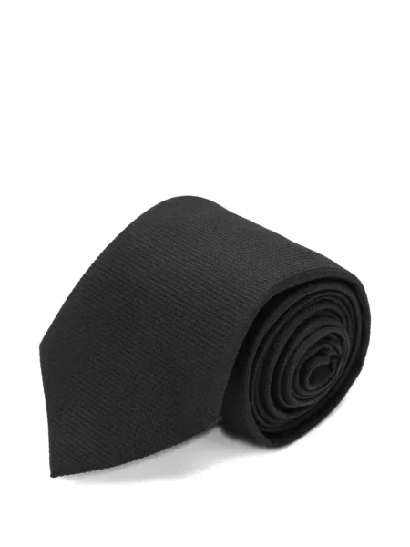 Cravată Ferragamo din jacard negru
