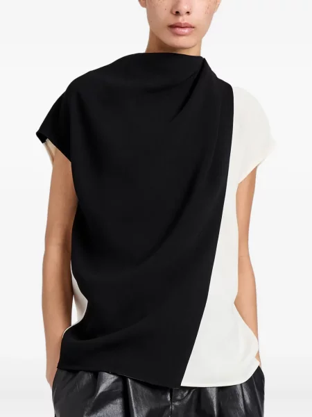 Udrapować bluzka Proenza Schouler czarna