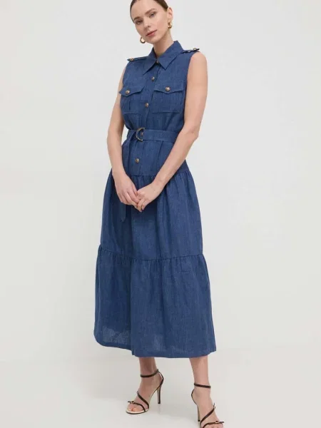 Luisa Spagnoli Rochie de zi Principato bej