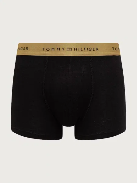 Tommy Hilfiger priliehavé boxerky pánske s elastanom čierna