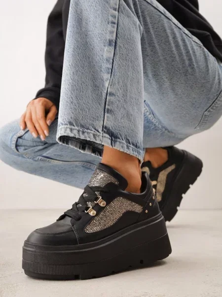 Sneakers Morinatea negri