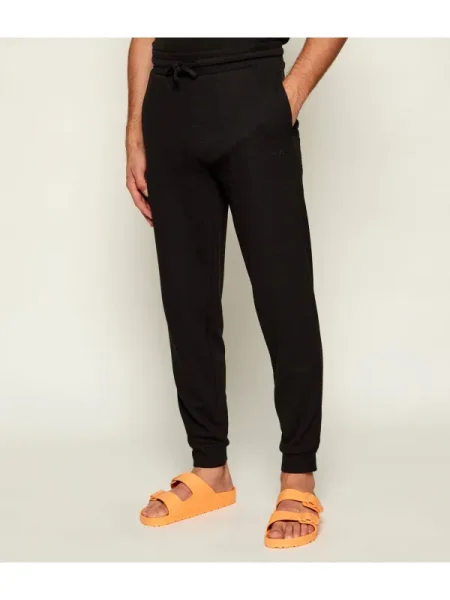 HUGO Pantaloni pijama Austin negru