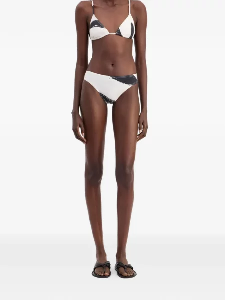 Bikini Loulou De Saison cu imagine alb