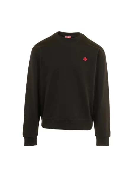 Bluza Kenzo w kwiatki klasyczna czarna