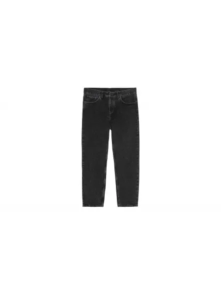 Jeansy Carhartt Wip z kamieniami czarne