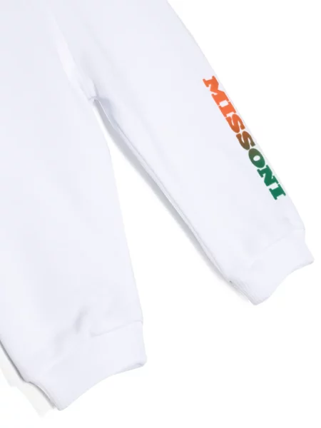Spodnie dziecięce Missoni białe
