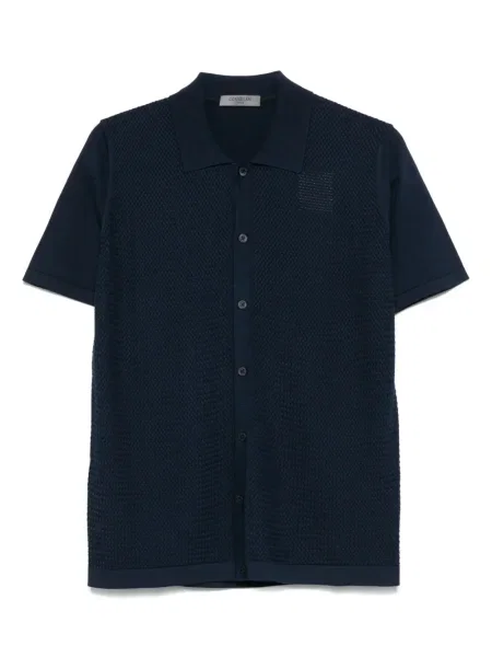 Плетена риза Corneliani синьо