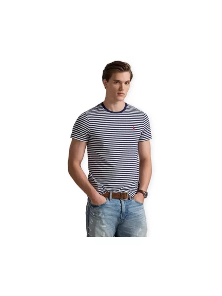 Pruhované polotričko Polo Ralph Lauren bílé