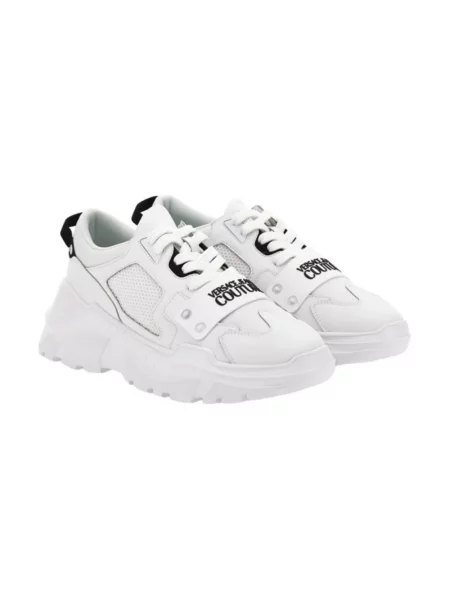 Sneakersy Versace Jeans Couture skórzane białe