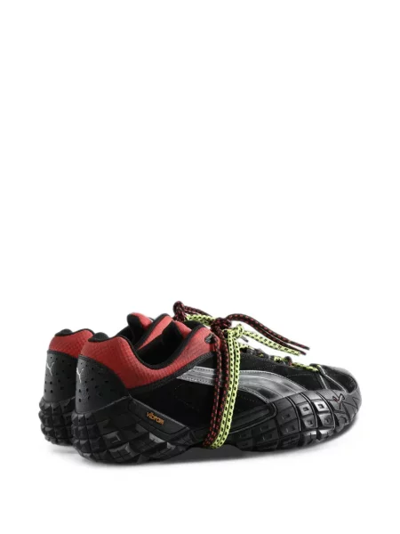 Sneakerși Puma din dantelă negru