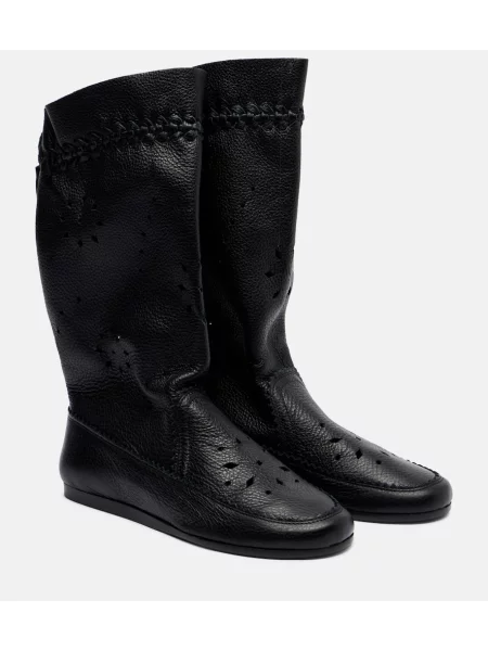 Botine Isabel Marant din piele negru