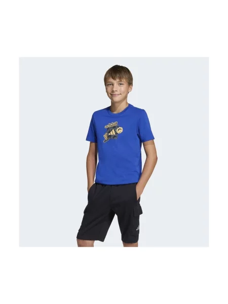 Tričko Adidas modrá
