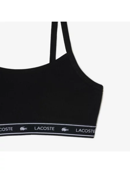 Бюстгальтер Lacoste черный
