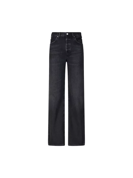 Jeansy straight leg Citizens Of Humanity czarne