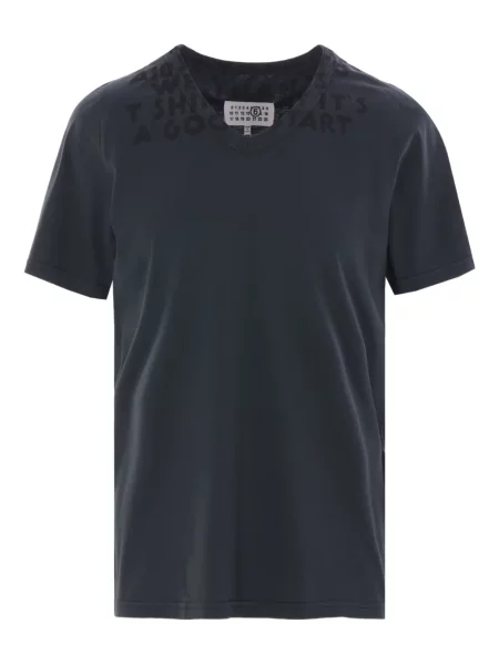 Tricou Mm6 Maison Margiela cu imagine negru