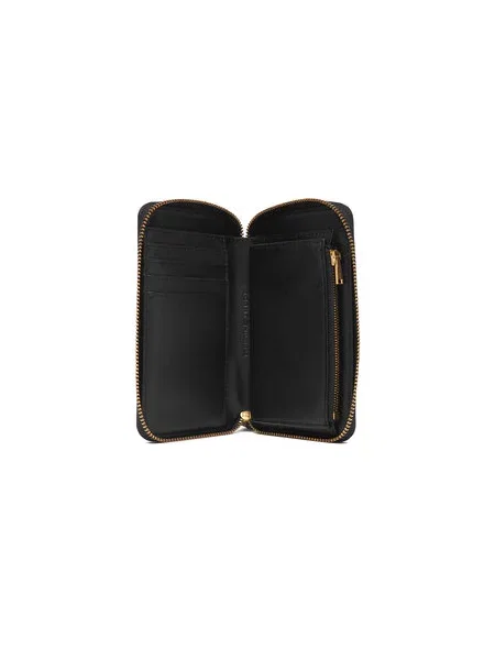 Tommy Hilfiger Pénztárca Th Leather Med Za Wallet fekete