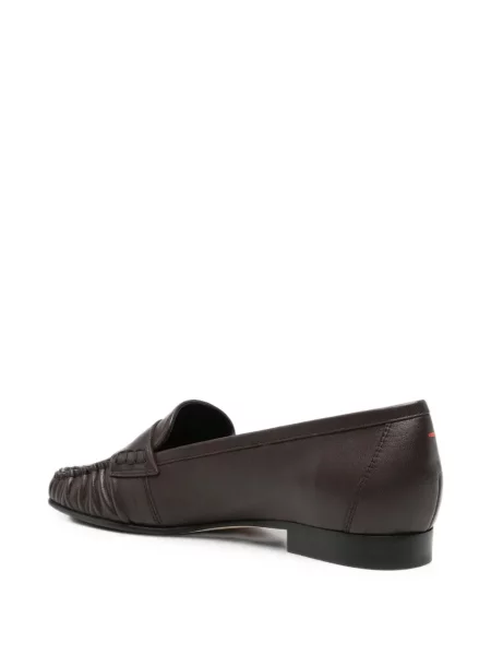 Pantofi loafer Aeyde din piele maro