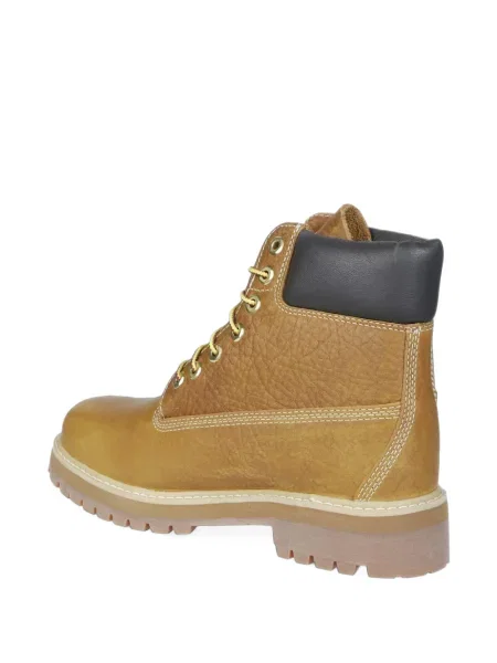 Fűzős csipkés bakancs Timberland sárga