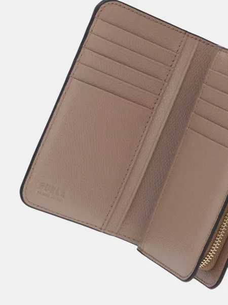 FURLA Portofel gri taupe bej